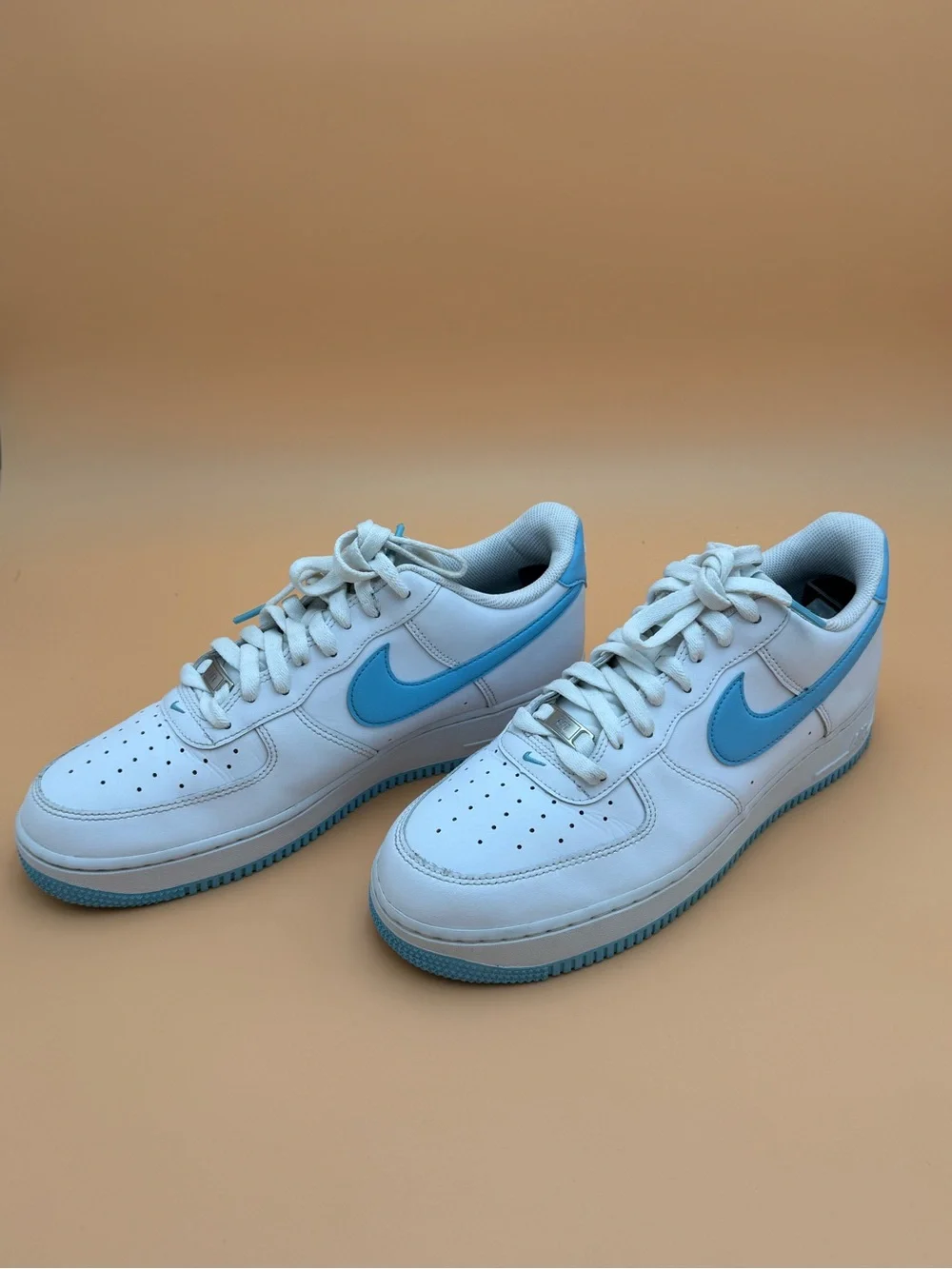 Nike Air Force One Low University Blue White FQ4296-100 Men's Size 10.5